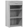 Aparador de madera de ingeniería gris Sonoma 50x42,5x93 cm de , Aparadores - Ref: Foro24-846332, Precio: 70,24 €, Descuento: %