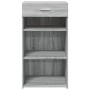 Aparador de madera de ingeniería gris Sonoma 50x42,5x93 cm de , Aparadores - Ref: Foro24-846332, Precio: 71,20 €, Descuento: %