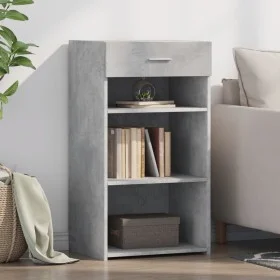 Aparador de madera de ingeniería gris hormigón 50x42,5x93 cm de , Aparadores - Ref: Foro24-846330, Precio: 62,07 €, Descuento: %