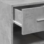 Aparador de madera de ingeniería gris hormigón 50x42,5x93 cm de , Aparadores - Ref: Foro24-846330, Precio: 62,07 €, Descuento: %