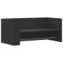 Estante de pared madera de ingeniería negro 70,5x35x30,5 cm de , Estantes y estanterías - Ref: Foro24-848452, Precio: 34,36 €...