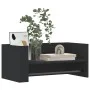 Estante de pared madera de ingeniería negro 70,5x35x30,5 cm de , Estantes y estanterías - Ref: Foro24-848452, Precio: 33,83 €...