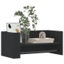 Estante de pared madera de ingeniería negro 70,5x35x30,5 cm de , Estantes y estanterías - Ref: Foro24-848452, Precio: 34,36 €...