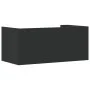 Estante de pared madera de ingeniería negro 70,5x35x30,5 cm de , Estantes y estanterías - Ref: Foro24-848452, Precio: 33,83 €...
