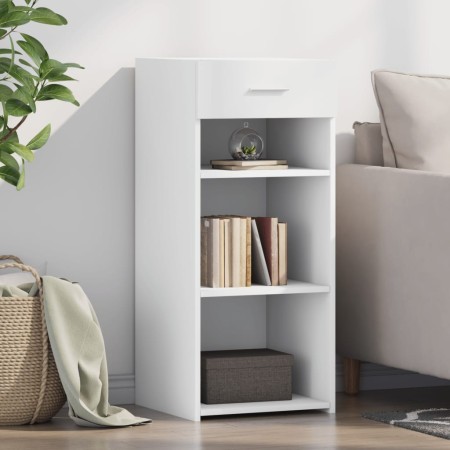 Aparador de madera de ingeniería blanco 40x42,5x93 cm de , Aparadores - Ref: Foro24-846313, Precio: 59,97 €, Descuento: %
