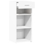 Aparador de madera de ingeniería blanco 40x42,5x93 cm de , Aparadores - Ref: Foro24-846313, Precio: 59,97 €, Descuento: %