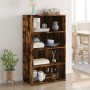 Aparador alto madera de ingeniería roble ahumado 70x41x124 cm de , Aparadores - Ref: Foro24-846408, Precio: 79,45 €, Descuent...
