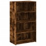 Aparador alto madera de ingeniería roble ahumado 70x41x124 cm de , Aparadores - Ref: Foro24-846408, Precio: 79,45 €, Descuent...