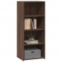 Aparador alto madera de ingeniería marrón roble 50x41x124 cm de , Aparadores - Ref: Foro24-846403, Precio: 81,48 €, Descuento: %