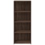 Aparador alto madera de ingeniería marrón roble 50x41x124 cm de , Aparadores - Ref: Foro24-846403, Precio: 81,48 €, Descuento: %
