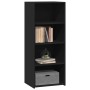 Aparador alto madera de ingeniería negro 50x41x124 cm de , Aparadores - Ref: Foro24-846398, Precio: 71,03 €, Descuento: %