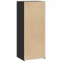 Aparador alto madera de ingeniería negro 50x41x124 cm de , Aparadores - Ref: Foro24-846398, Precio: 71,03 €, Descuento: %
