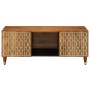 Mesa de centro de madera maciza mango 100x54x40 cm de , Mesas de centro - Ref: Foro24-358296, Precio: 92,59 €, Descuento: %