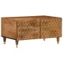 Mesa de centro de madera maciza de mango 80x50x40 cm de , Mesas de centro - Ref: Foro24-358289, Precio: 102,61 €, Descuento: %