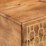 Mesa de centro de madera maciza de mango 80x50x40 cm de , Mesas de centro - Ref: Foro24-358289, Precio: 102,61 €, Descuento: %