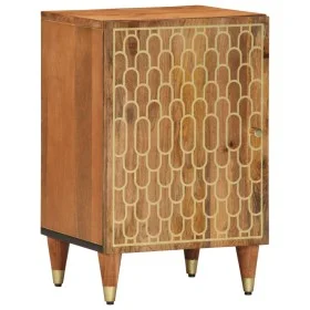 Mueble de baño madera maciza de mango 38x33x58 cm by , bathroom vanities - Ref: Foro24-358305, Price: 73,74 €, Discount: %