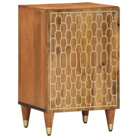 Mueble de baño madera maciza de mango 38x33x58 cm de , Tocadores de baño - Ref: Foro24-358305, Precio: 75,01 €, Descuento: %