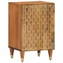 Mueble de baño madera maciza de mango 38x33x58 cm de , Tocadores de baño - Ref: Foro24-358305, Precio: 75,01 €, Descuento: %