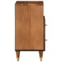Mesita de noche madera maciza de mango 50x33x62 cm de , Mesitas de noche - Ref: Foro24-358294, Precio: 117,48 €, Descuento: %