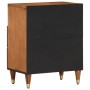 Mesita de noche madera maciza de mango 50x33x62 cm de , Mesitas de noche - Ref: Foro24-358294, Precio: 117,48 €, Descuento: %