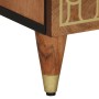 Mesita de noche madera maciza de mango 50x33x62 cm de , Mesitas de noche - Ref: Foro24-358294, Precio: 117,48 €, Descuento: %