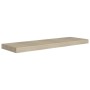 Estantes flotantes pared 4 uds color roble MDF 80x23,5x3,8cm en Estanterías | Comprar online en Foru.es