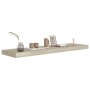 Estante flotante de pared MDF roble 90x23,5x3,8 cm en Estanterías | Comprar online en Foru.es