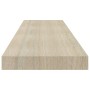 Estante flotante de pared MDF roble 90x23,5x3,8 cm en Estanterías | Comprar online en Foru.es
