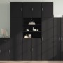Aparador alto madera de ingeniería negro 80x42,5x249 cm de , Aparadores - Ref: Foro24-3281358, Precio: 276,03 €, Descuento: %