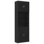 Aparador alto madera de ingeniería negro 80x42,5x249 cm by , Sideboards - Ref: Foro24-3281358, Price: 285,46 €, Discount: %
