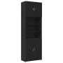 Aparador alto madera de ingeniería negro 80x42,5x249 cm de , Aparadores - Ref: Foro24-3281358, Precio: 276,03 €, Descuento: %