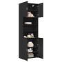 Aparador alto madera de ingeniería negro 80x42,5x249 cm de , Aparadores - Ref: Foro24-3281358, Precio: 276,03 €, Descuento: %