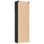 Aparador alto madera de ingeniería negro 80x42,5x249 cm by , Sideboards - Ref: Foro24-3281358, Price: 285,46 €, Discount: %