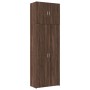 Aparador alto madera de ingeniería marrón roble 80x42,5x249 cm de , Aparadores - Ref: Foro24-3281370, Precio: 262,34 €, Descu...