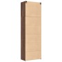 Aparador alto madera de ingeniería marrón roble 80x42,5x249 cm de , Aparadores - Ref: Foro24-3281370, Precio: 262,34 €, Descu...
