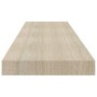 Estantes flotantes de pared 2 uds MDF roble 90x23,5x3,8 cm en Estanterías | Comprar online en Foru.es
