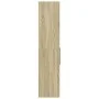 Aparador de madera de ingeniería roble Sonoma 50x42,5x185 cm de , Aparadores - Ref: Foro24-3281457, Precio: 131,26 €, Descuen...