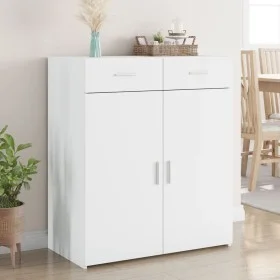 Aparador madera de ingeniería blanco 80x42,5x93 cm de , Aparadores - Ref: Foro24-3281469, Precio: 123,08 €, Descuento: %