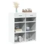 Aparador madera de ingeniería blanco 80x42,5x93 cm by , Sideboards - Ref: Foro24-3281476, Price: 97,82 €, Discount: %
