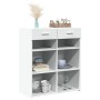 Aparador madera de ingeniería blanco 80x42,5x93 cm de , Aparadores - Ref: Foro24-3281476, Precio: 98,99 €, Descuento: %