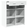 Aparador madera de ingeniería blanco 80x42,5x93 cm by , Sideboards - Ref: Foro24-3281476, Price: 97,82 €, Discount: %
