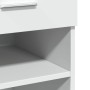 Aparador madera de ingeniería blanco 80x42,5x93 cm de , Aparadores - Ref: Foro24-3281476, Precio: 98,99 €, Descuento: %