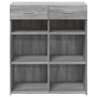 Aparador madera de ingeniería gris Sonoma 80x42,5x93 cm de , Aparadores - Ref: Foro24-3281481, Precio: 98,99 €, Descuento: %