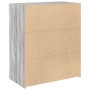 Aparador madera de ingeniería gris Sonoma 80x42,5x93 cm de , Aparadores - Ref: Foro24-3281481, Precio: 98,99 €, Descuento: %