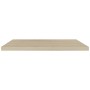 Estantes flotantes de pared 4 uds MDF roble 90x23,5x3,8 cm en Estanterías | Comprar online en Foru.es