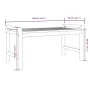 Solid acacia wood coffee table 100x50x50 cm by vidaXL, Coffee table - Ref: Foro24-312136, Price: 61,01 €, Discount: %