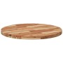 Tablero de mesa redondo madera maciza de acacia Ø80x4 cm de , Tableros para mesas - Ref: Foro24-4008704, Precio: 124,18 €, De...