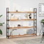 Tablero de mesa rectangular madera maciza acacia 140x20x4 cm de , Tableros para mesas - Ref: Foro24-4008837, Precio: 62,41 €,...
