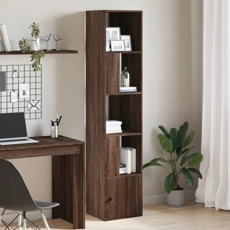 Estantería de madera de ingeniería marrón roble 40x36x189 cm de , Librerías y estanterías - Ref: Foro24-848247, Precio: 91,08...