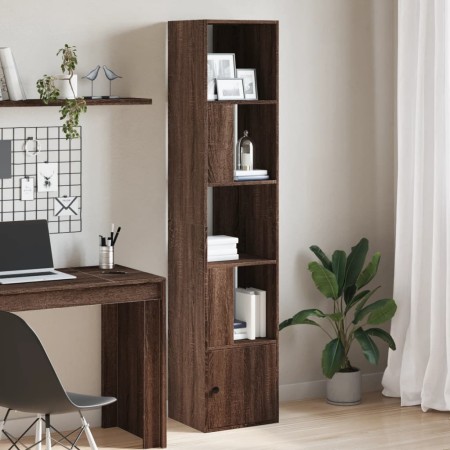 Estantería de madera de ingeniería marrón roble 40x36x189 cm de , Librerías y estanterías - Ref: Foro24-848247, Precio: 92,49...